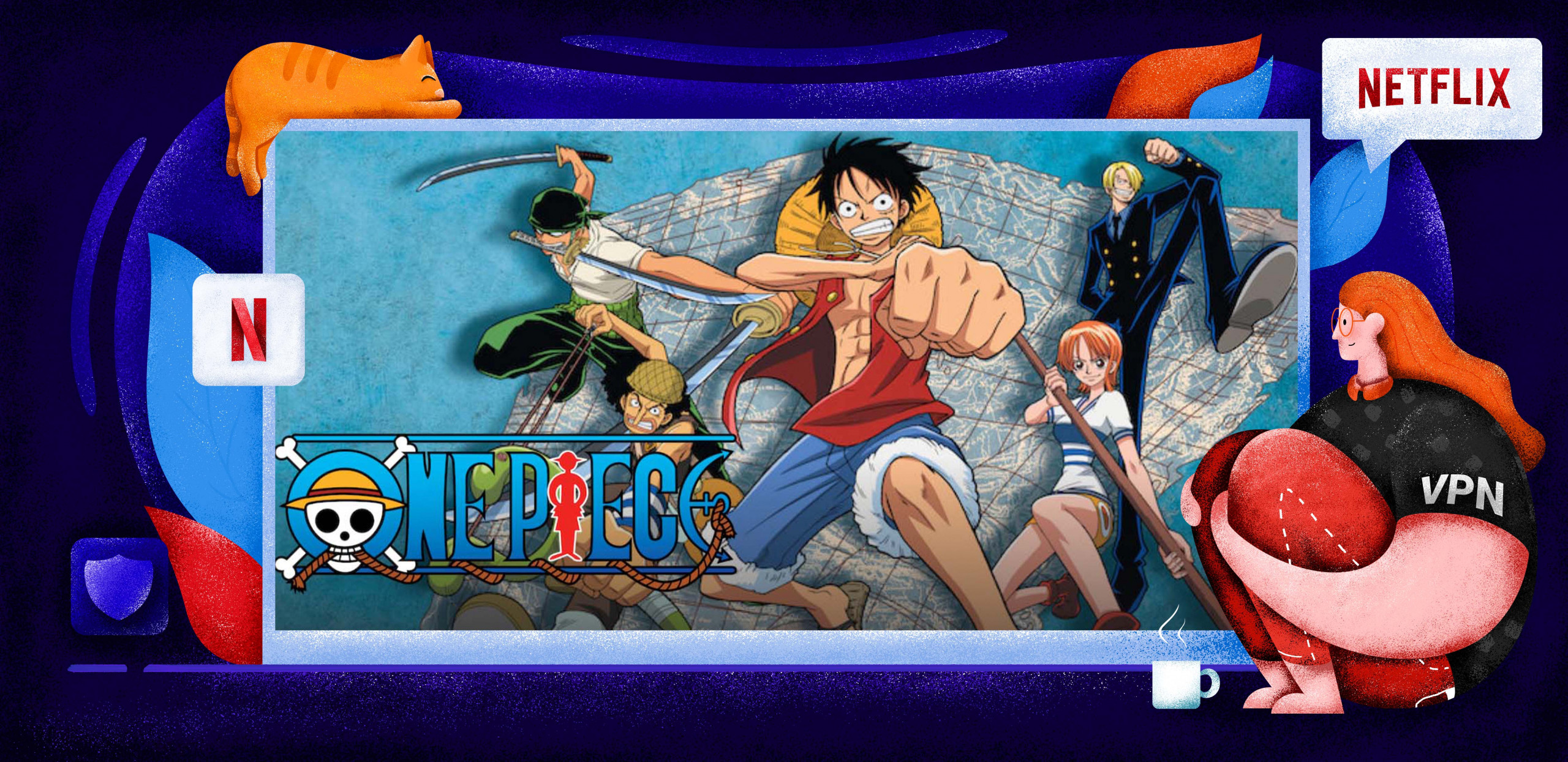 Comment voir One Piece Stampede sur Netflix en France ?