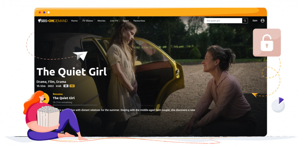 The Quiet Girl gratis streaming op SBS on Demand in Australië